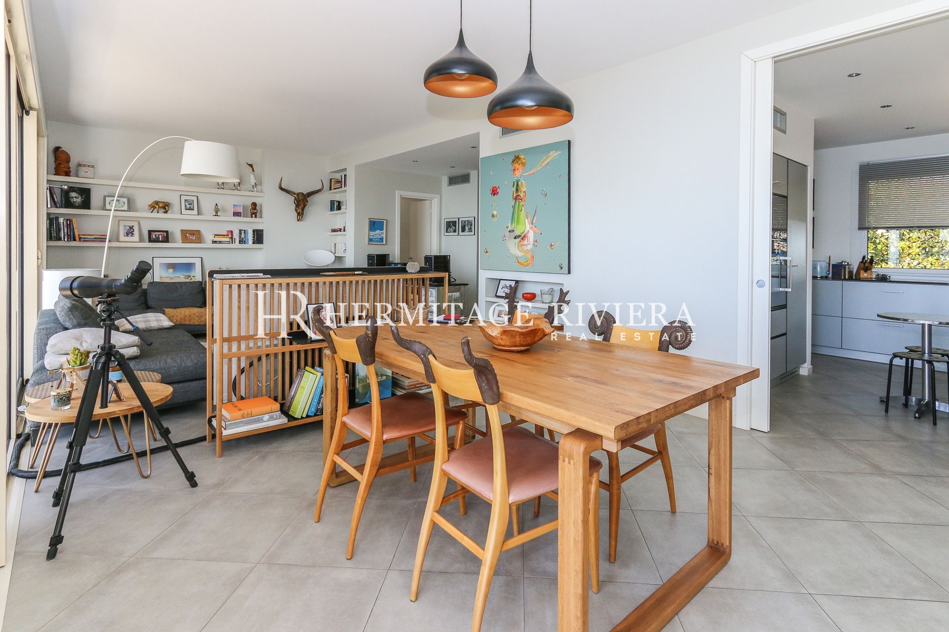 Penthouse i Menton Garavan Penthouse - Tæt på strandpromenaden - Havudsigt (billede 6)