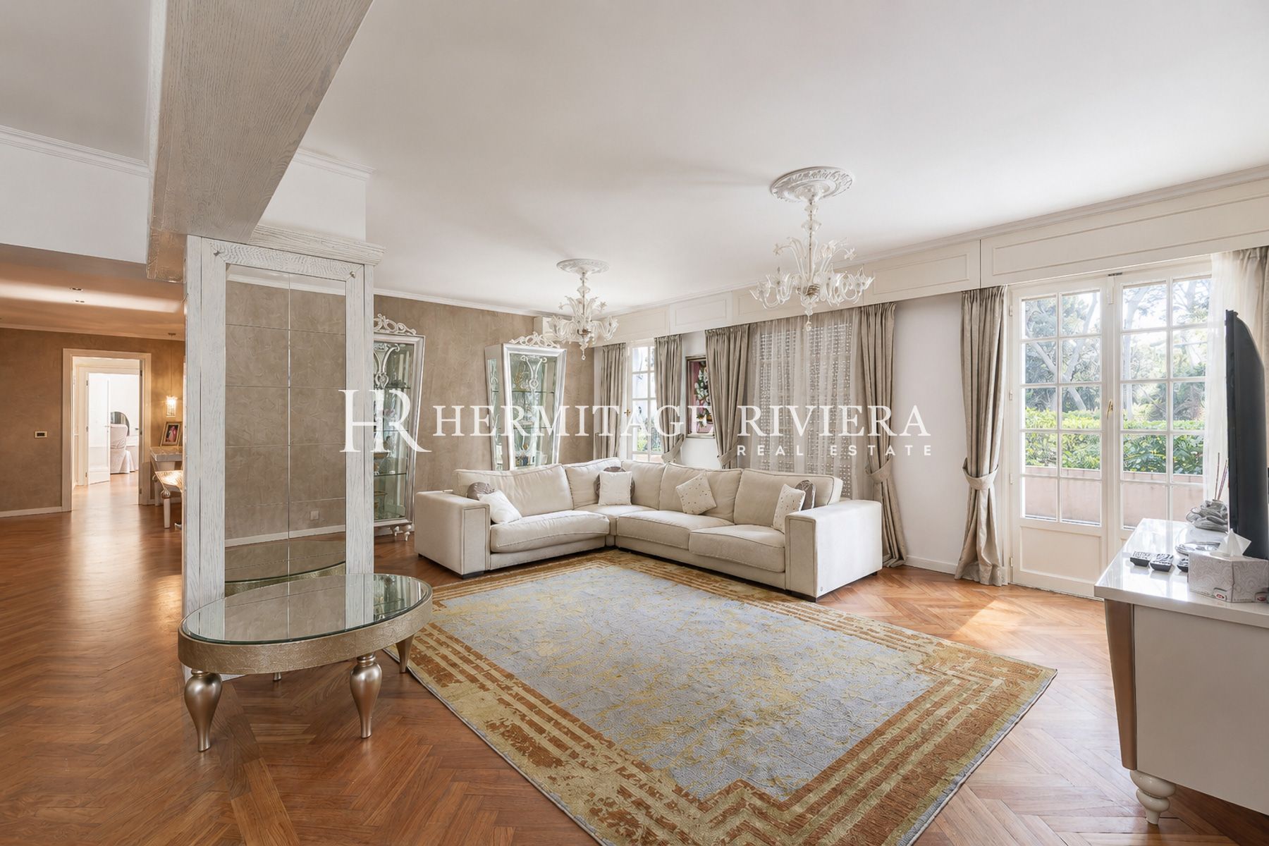 living room 2 of villa for sale in Cap-Martin
