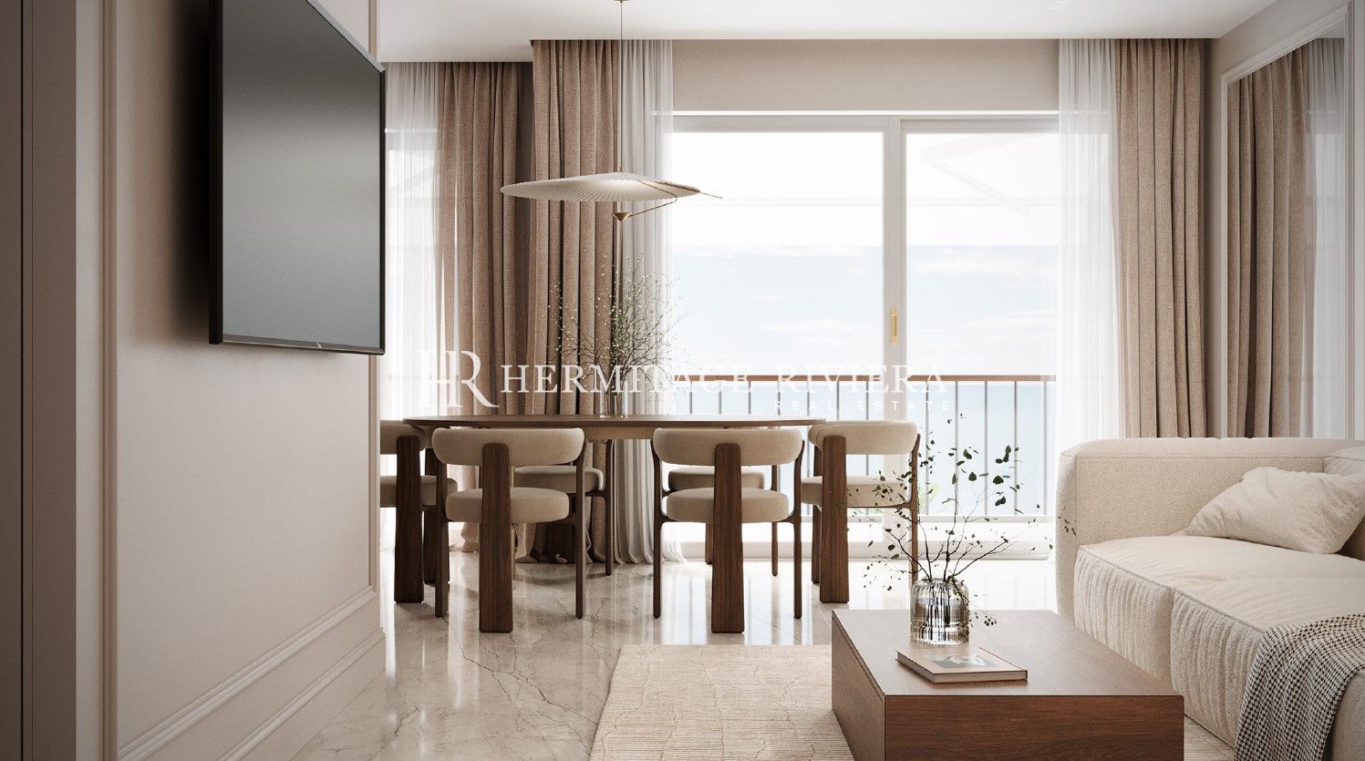 Wohnung in Beaulieu-sur-Mer Renoviert Terrasse Meerblick Zentrumsnah (bild 4)