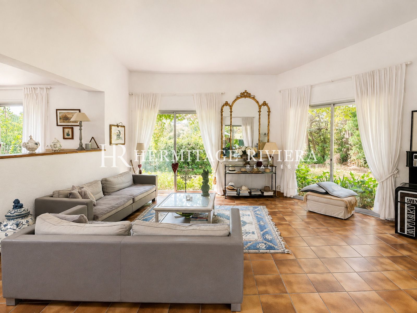 Villa i Vence Romslig hjem på rolig, flat og stor tomt (bilde 7)