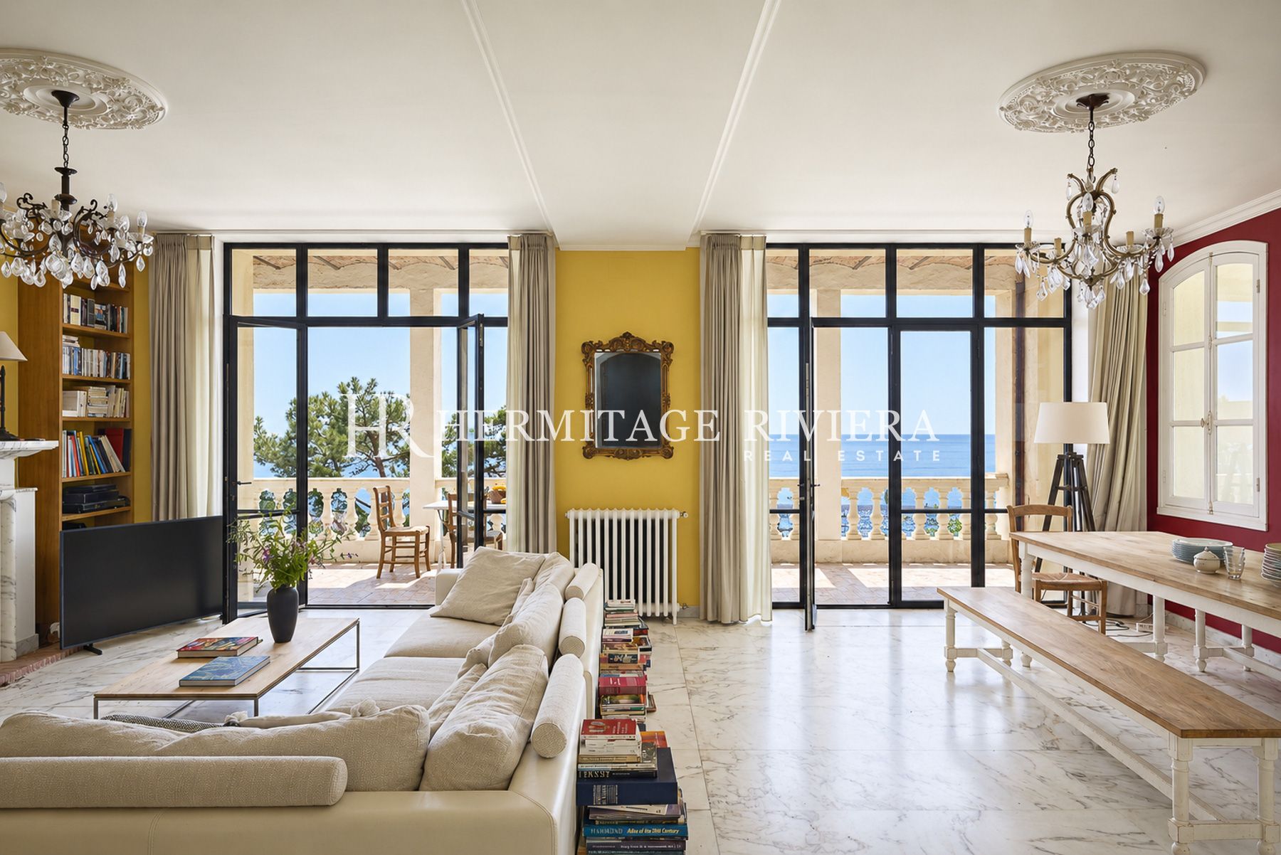 Villa i Menton Garavan Belle Epoque villa - Rolig - Havudsigt panoramaudsigt (billede 15)