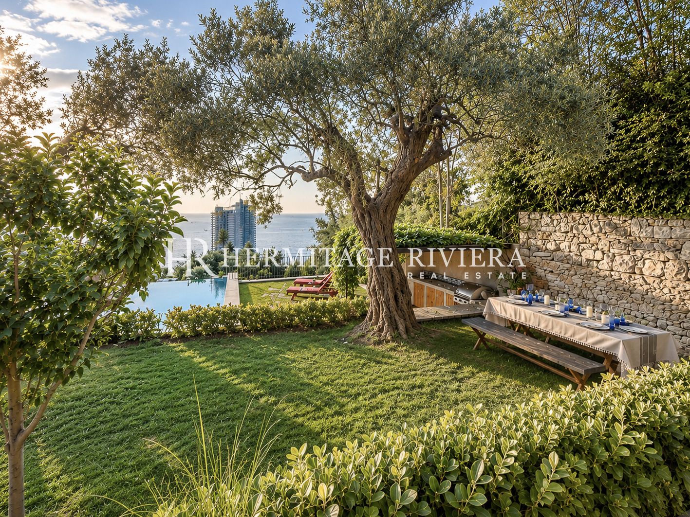 jardin avec vue
