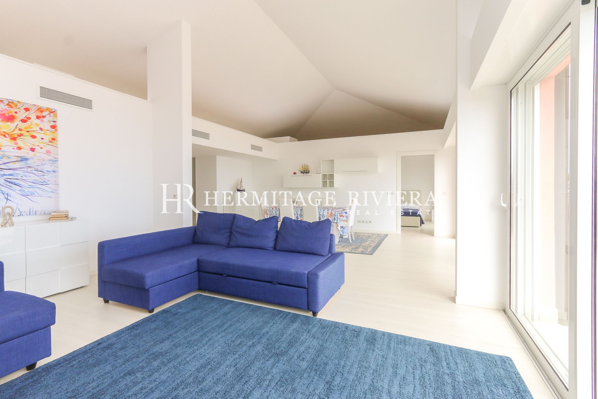 Penthouse i Menton Garavan Penthouse i nyere bolig - Tæt på strandpromenaden - Havudsigt (billede 7)