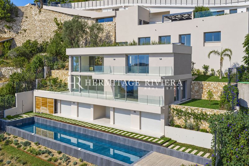 Villa contemporaine neuve - Domaine fermé - Vue mer - Pool