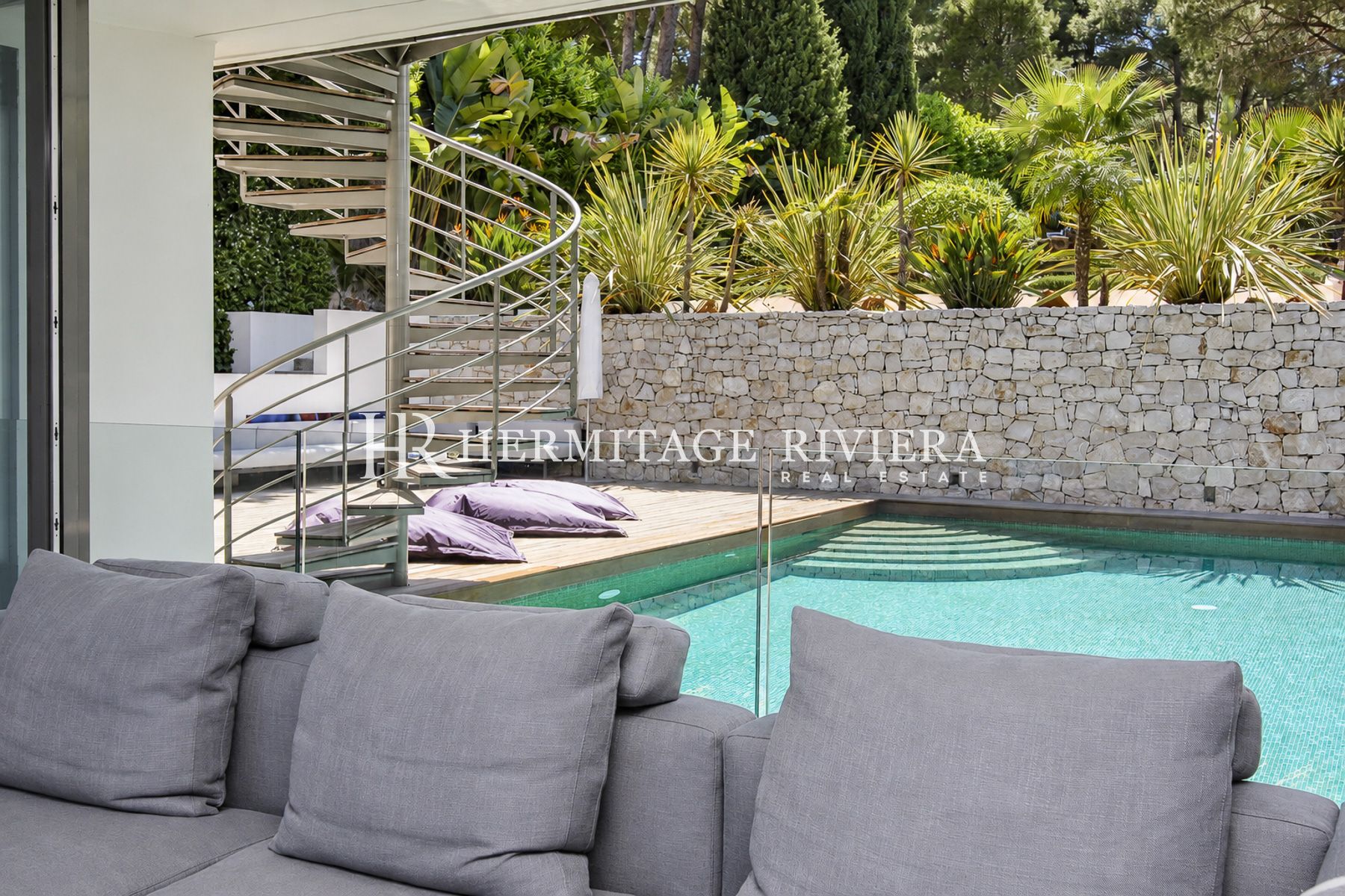 Villa in Saint-Jean-Cap-Ferrat Modern property - Panoramic sea views - Heated Pool (image 11)