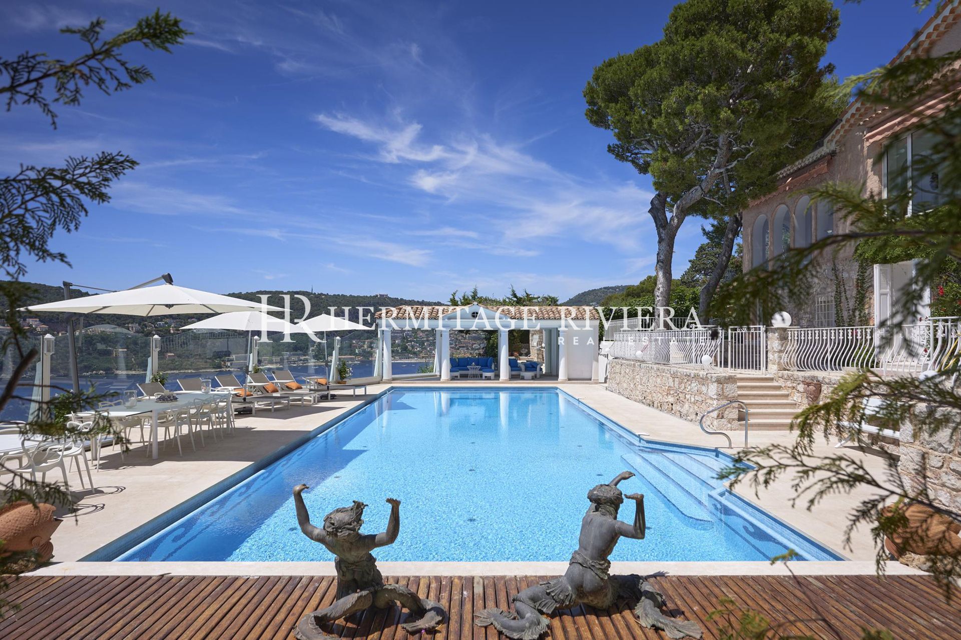 Villa fronte mare - Vista panoramica sul mare - Piscina (immagine 7)