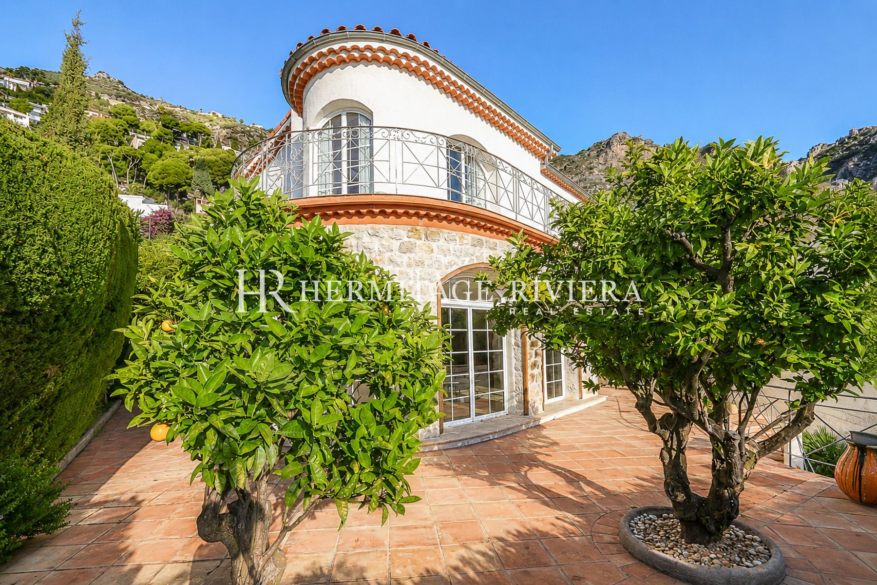 Villa i Eze-sur-Mer Havudsigt - Tæt på strand - Pool (billede 3)