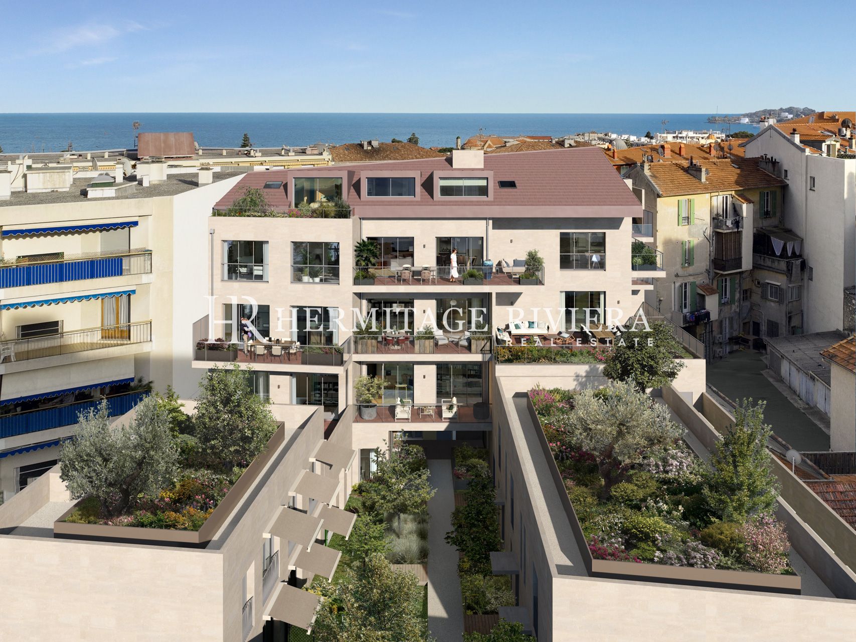 Apartamento 4 dormitorios - Obra nueva - Vista al mar - Terraza (imagen 6)