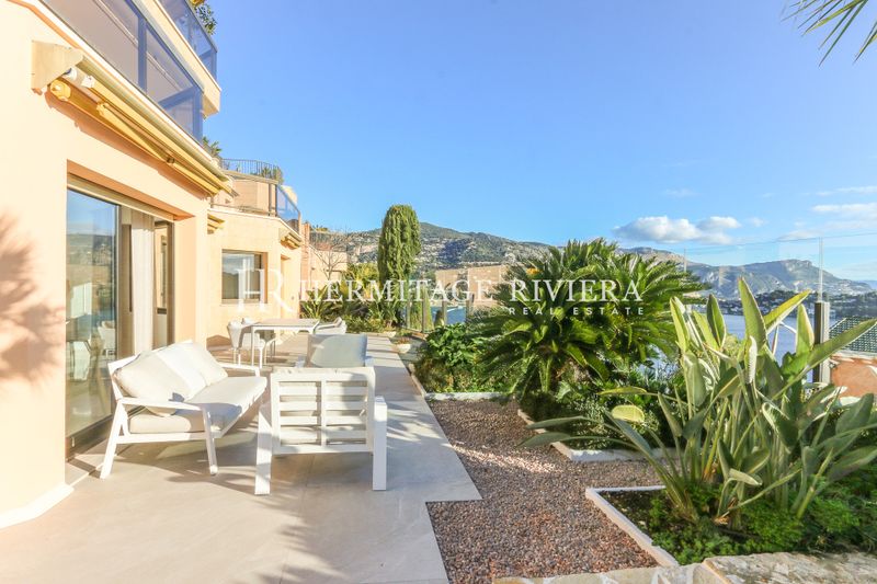 Apartment with Terrace, Garden and Sea View in Cap de Nice