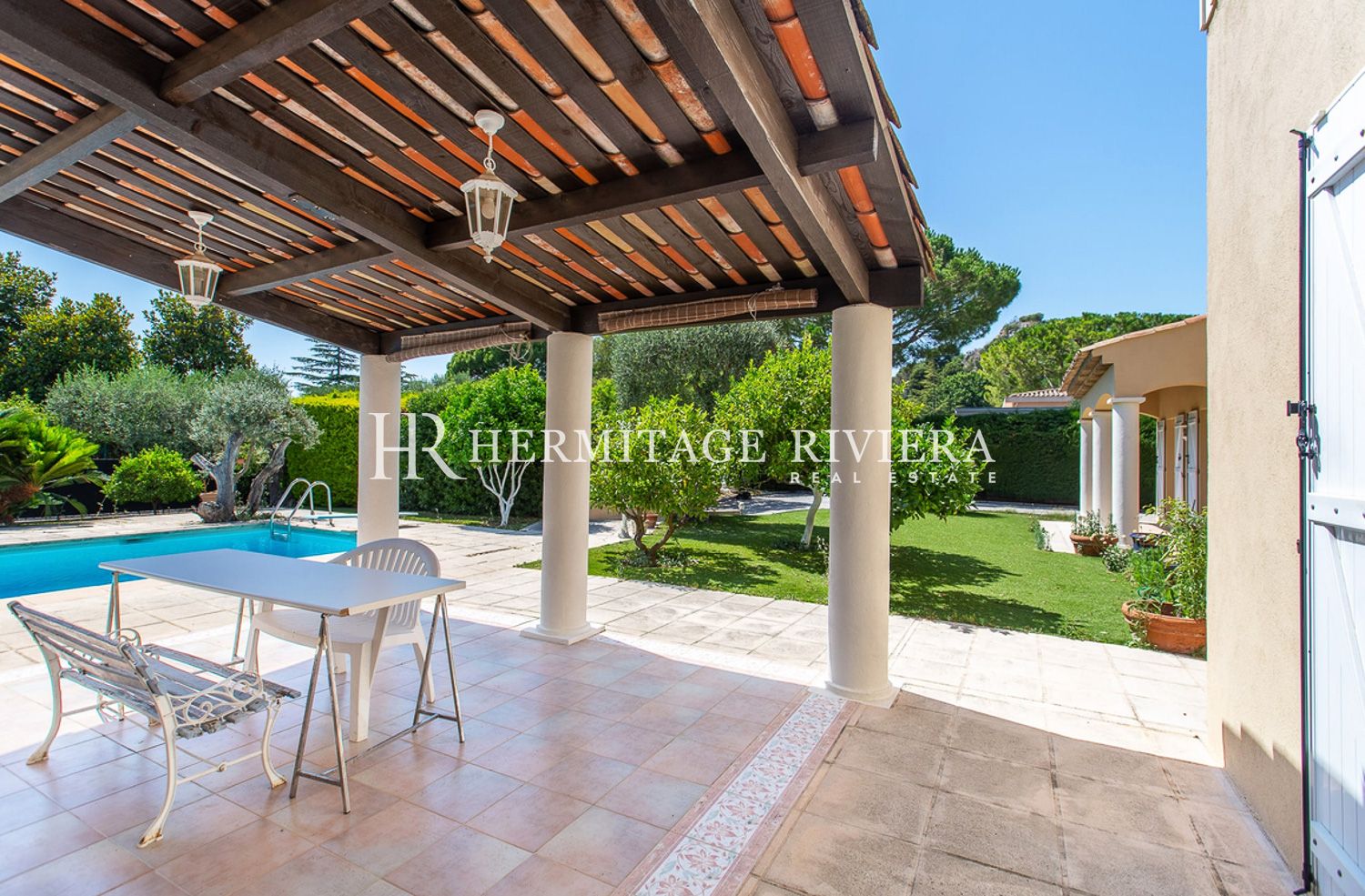 Villa in Villefranche-sur-Mer Сalm - Сlosed estate - Pool - Garden (image 4)