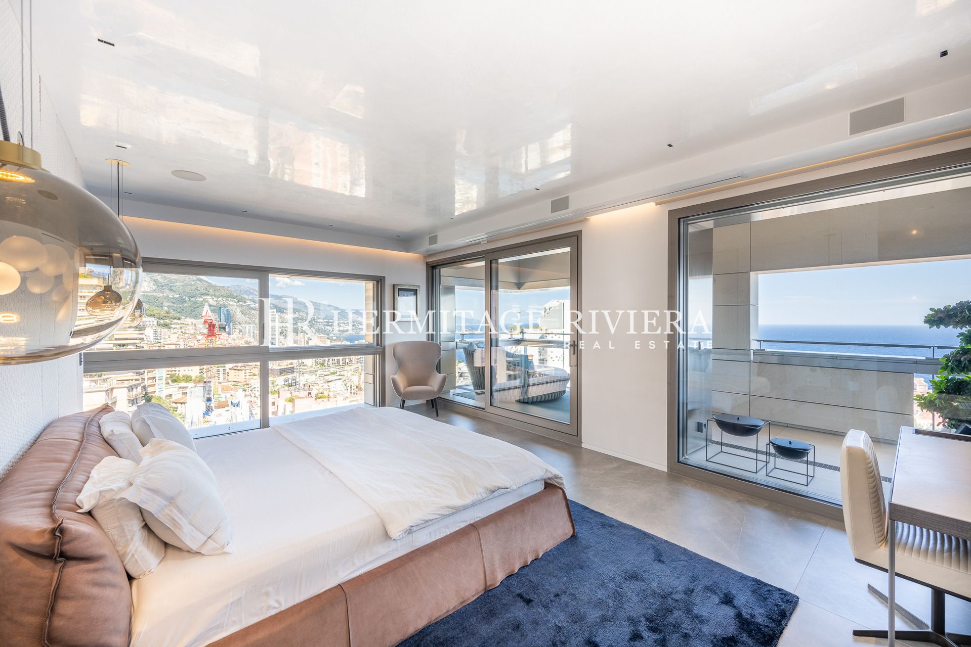 Apartment in Jardin Exotique Monaco  5 bedrooms- Terrace - Views of Monaco - Calme (image 19)