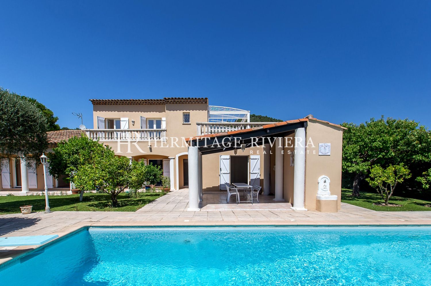 Villa in Villefranche-sur-Mer Сalm - Сlosed estate - Pool - Garden (image 5)