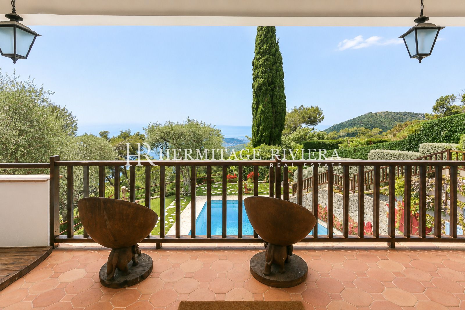 Villa en Pueblo de Eze Villa provenzal - Vistas panorámicas al mar - Tranquilidad (imagen 19)