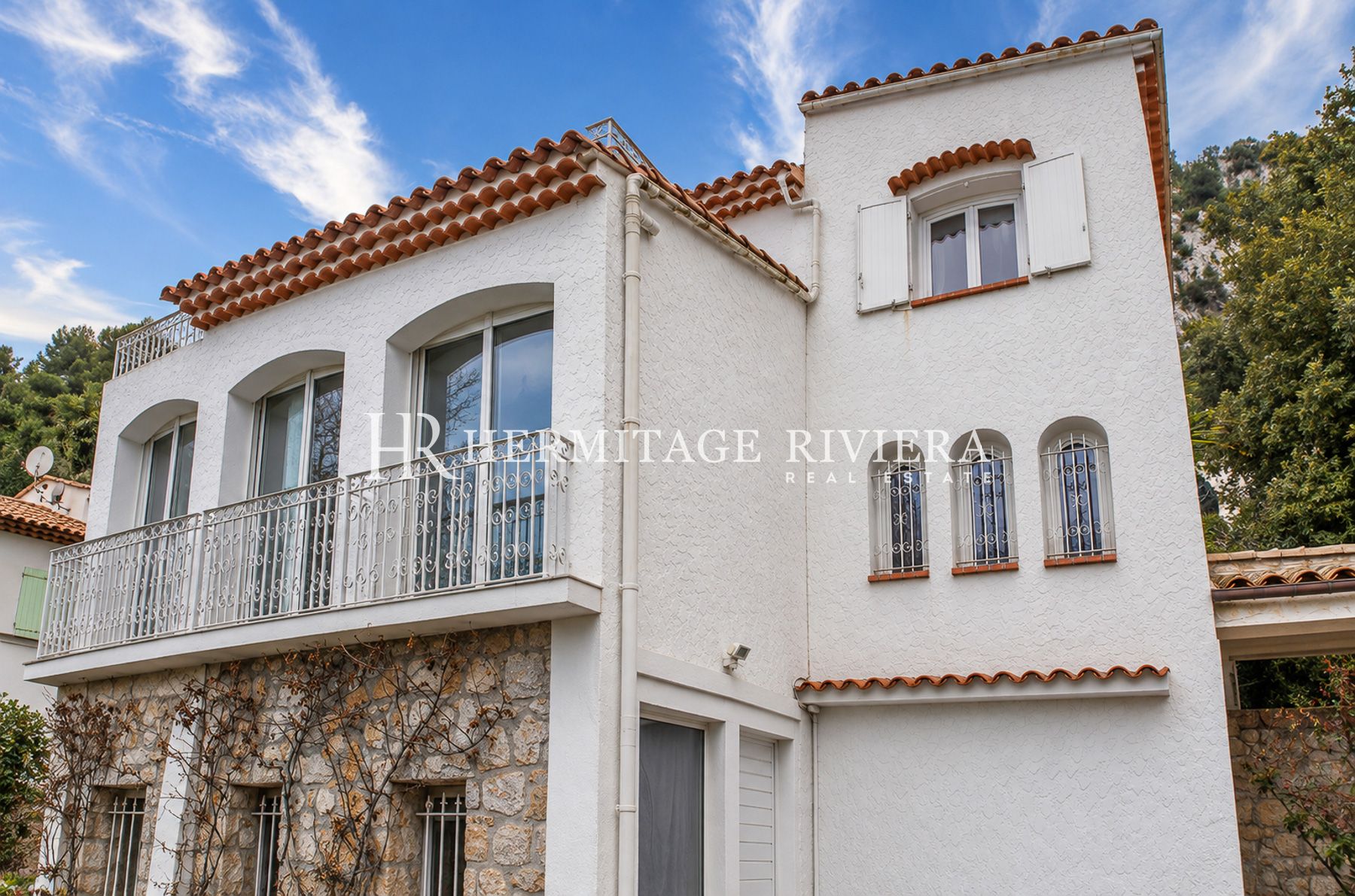 Villa à La Turbie  Villa néo-provençale - Vue mer - Près de Village La Turbie (image 3)