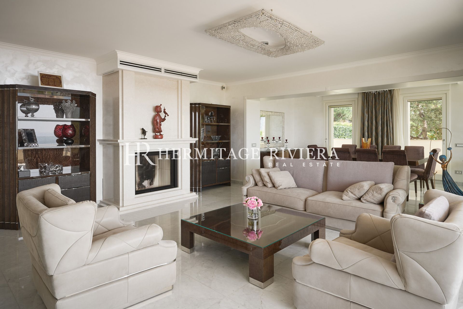 Владение из двух современных вилл - Вид на море - Бассейн (изображение 13)