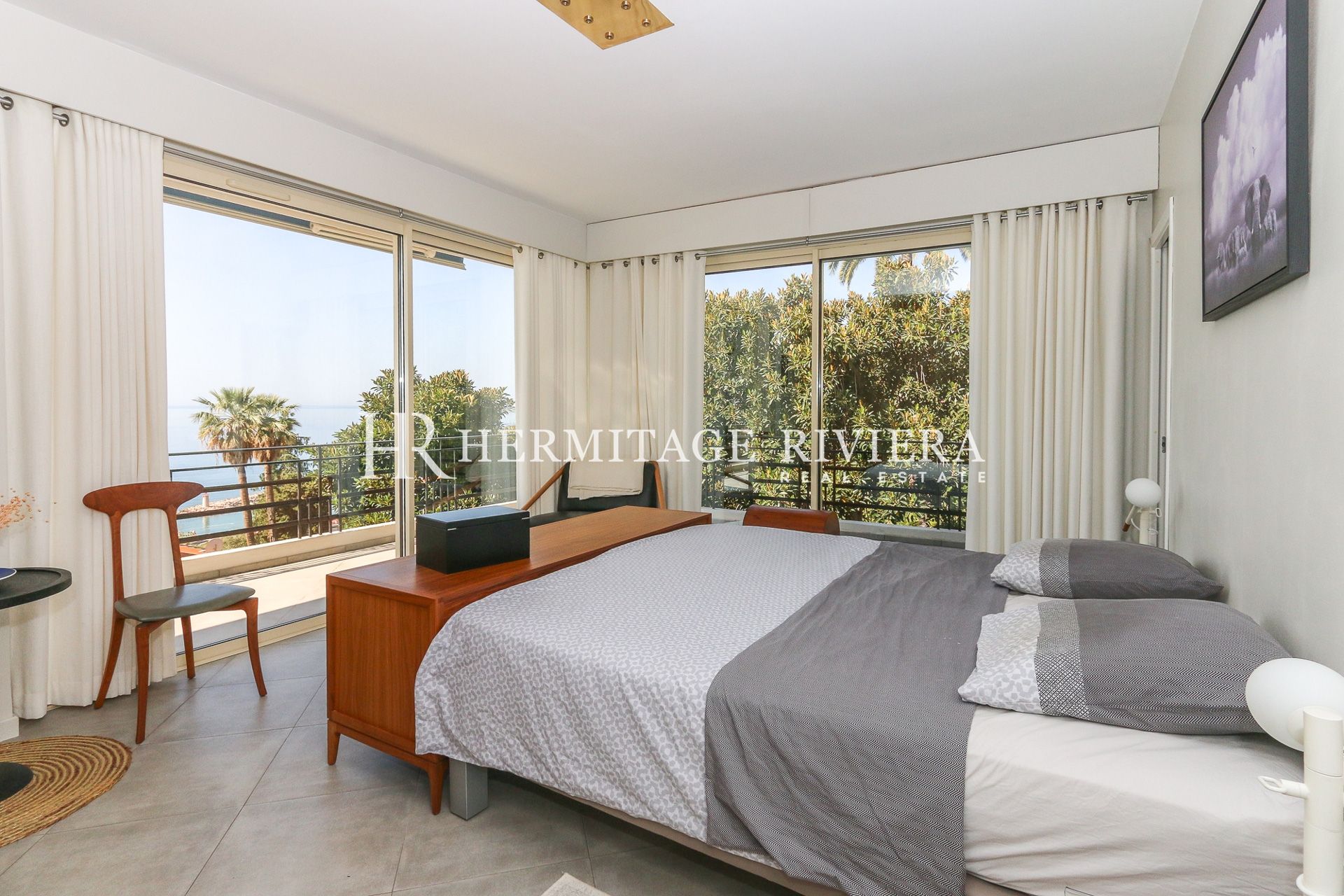 Penthouse i Menton Garavan Penthouse - Tæt på strandpromenaden - Havudsigt (billede 17)
