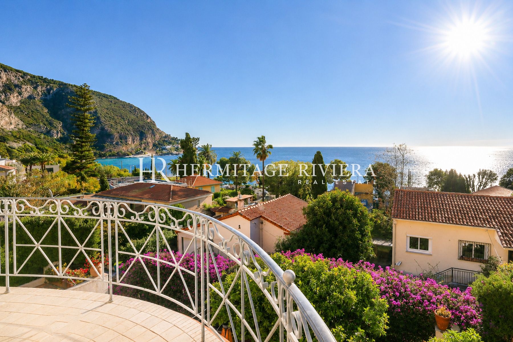 Villa i Eze-sur-Mer Havudsigt - Tæt på strand - Pool (billede 2)