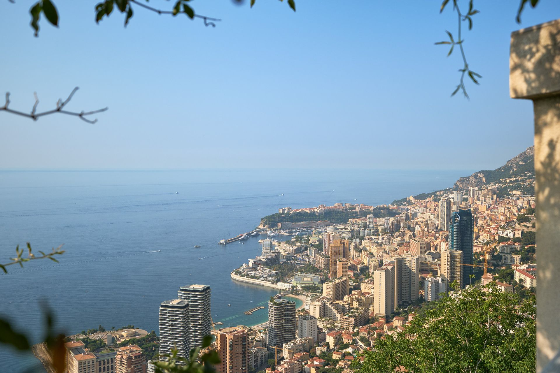Sjarmerende eiendom med utsikt over Monaco