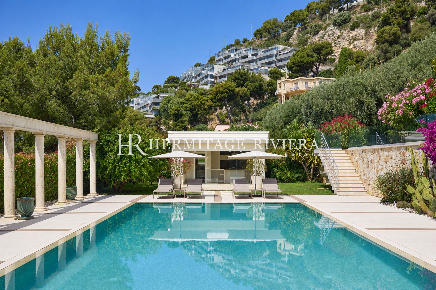 Villa i Cap-d'Ail Ejendom med to moderne villaer - Havudsigt - Pool - Tæt på Monaco (billede 40)