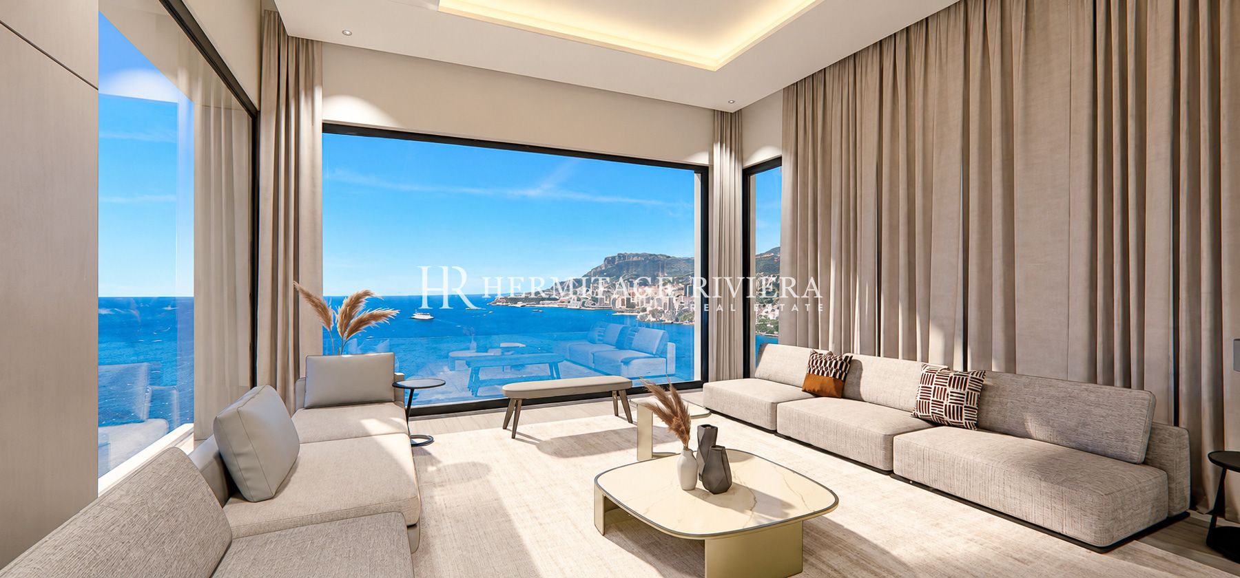 Villa in Roquebrune-Cap-Martin Contemporary Villa To Renovate Pool Monaco View (image 7)