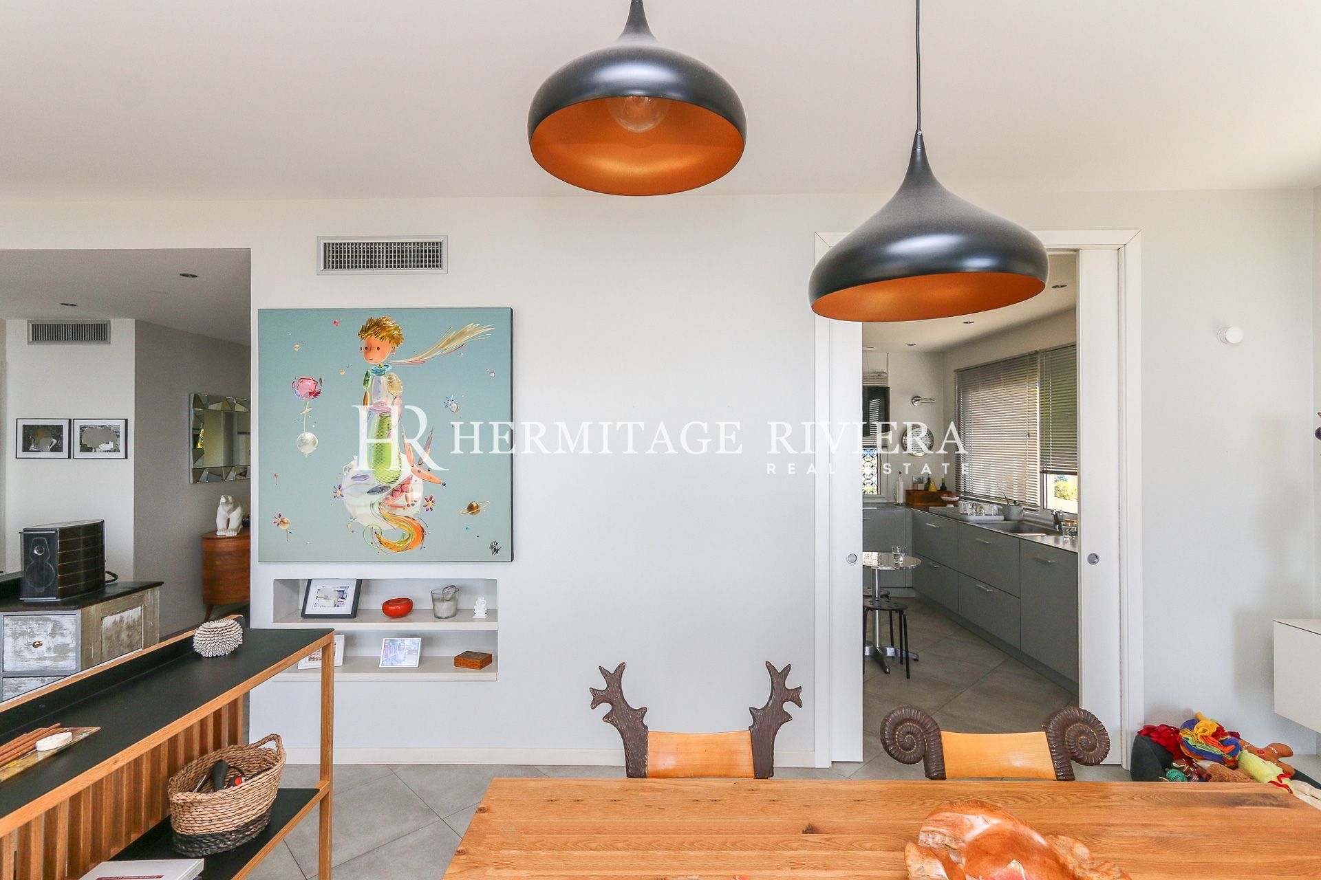 Penthouse i Menton Garavan Penthouse - Tæt på strandpromenaden - Havudsigt (billede 9)