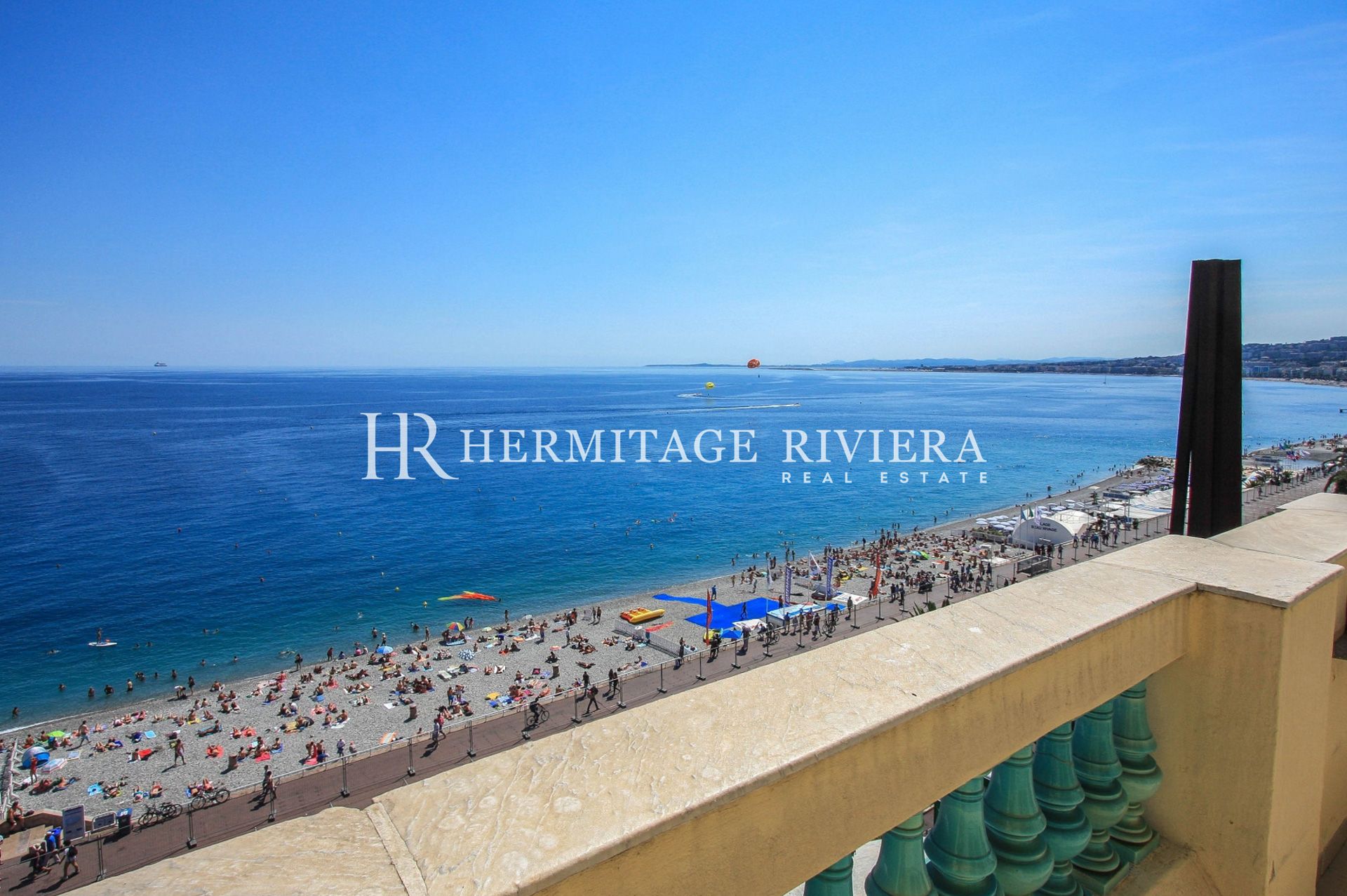 Penthouse i Nice, Quai des Etats-Unis Leilighet med 3 soverom - Leilighet ved vannkanten - Terrasse (bilde 3)